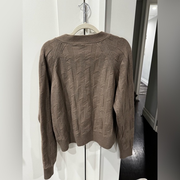 Hermes H cardigan etoupe size 38 nwt - Picture 4 of 4